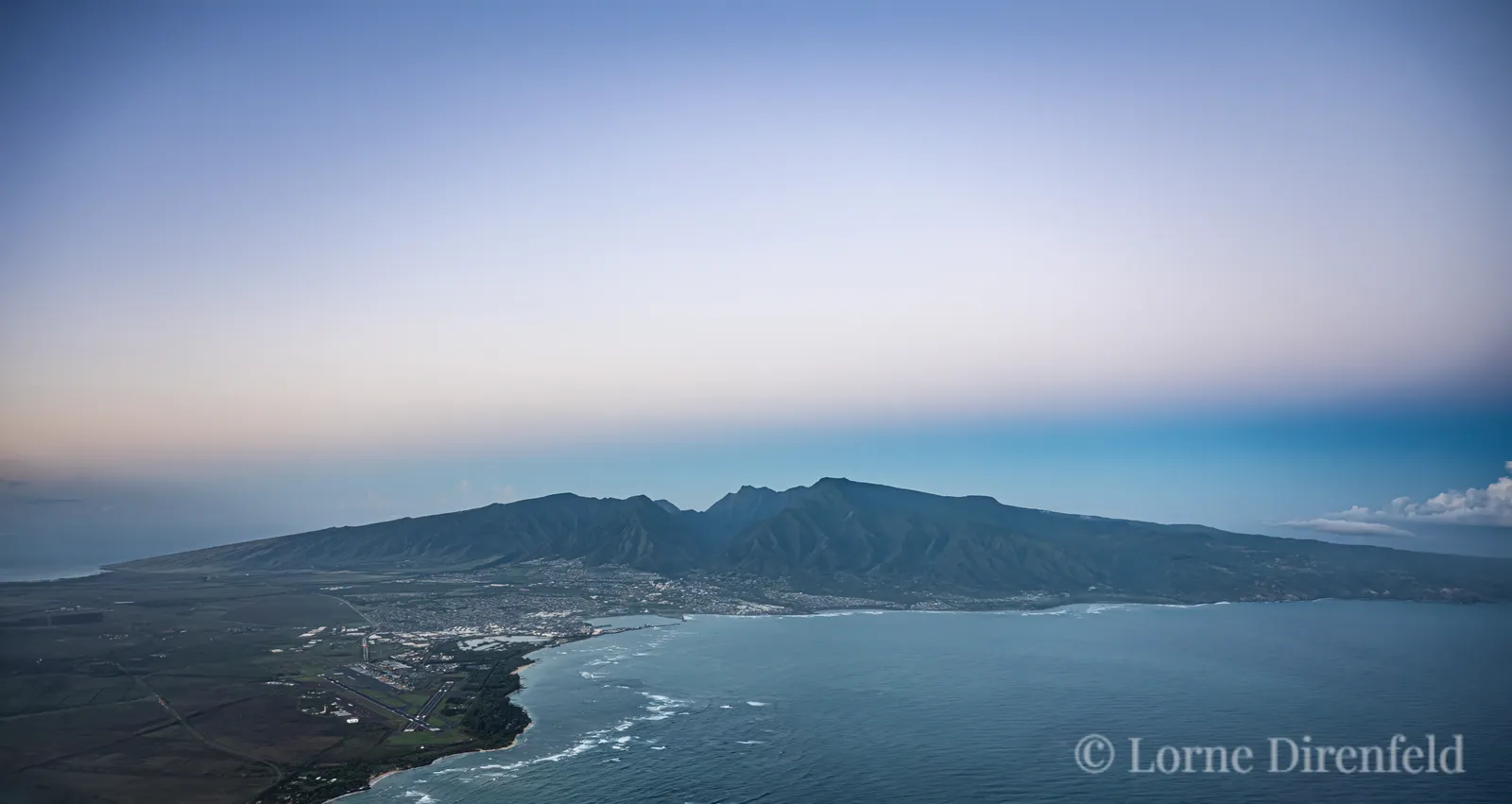 West Maui in the morning  . . .